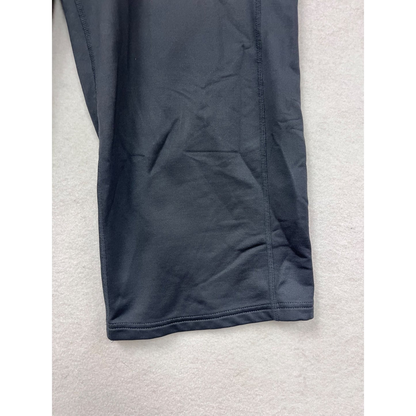 Women’s Medium Athelta Wide Leg Yoga Pants In Black #6827
