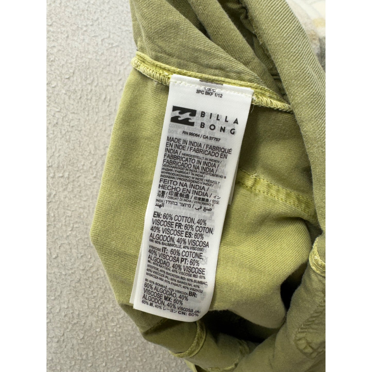 Billabong *NWT* Olive Green Romper #292B