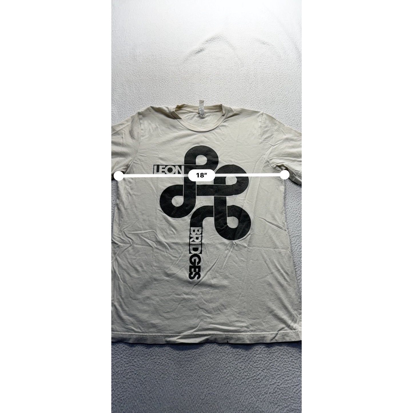 Leon Bridges Graphic Tee By Bella + Canvas M 100% Cotton #9308