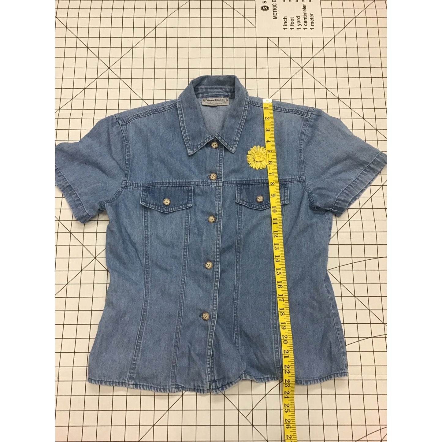 Women’s Hand Embroidered Denim Too