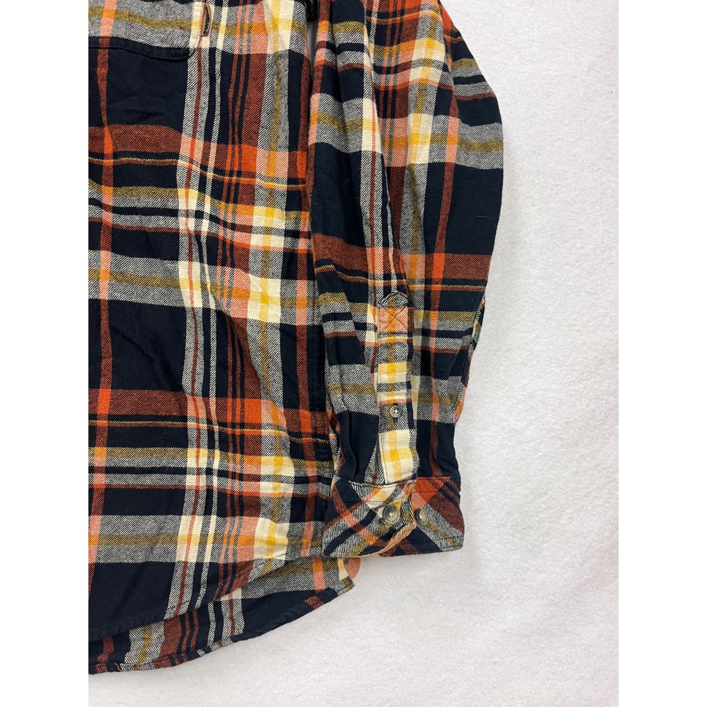Legendary Whitetails Mens XL Tall Buck Camp Flannel Shirt Plaid Button-Up Long Sleeve 100% Cotton #6911