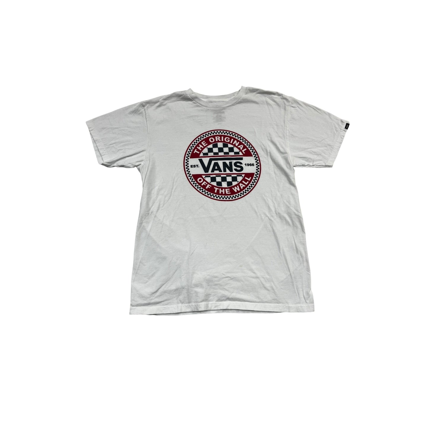 Vans Circle Checkered Classic T-Shirt #2646