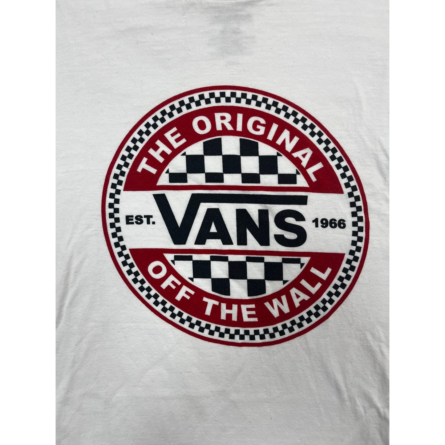 Vans Circle Checkered Classic T-Shirt #2646