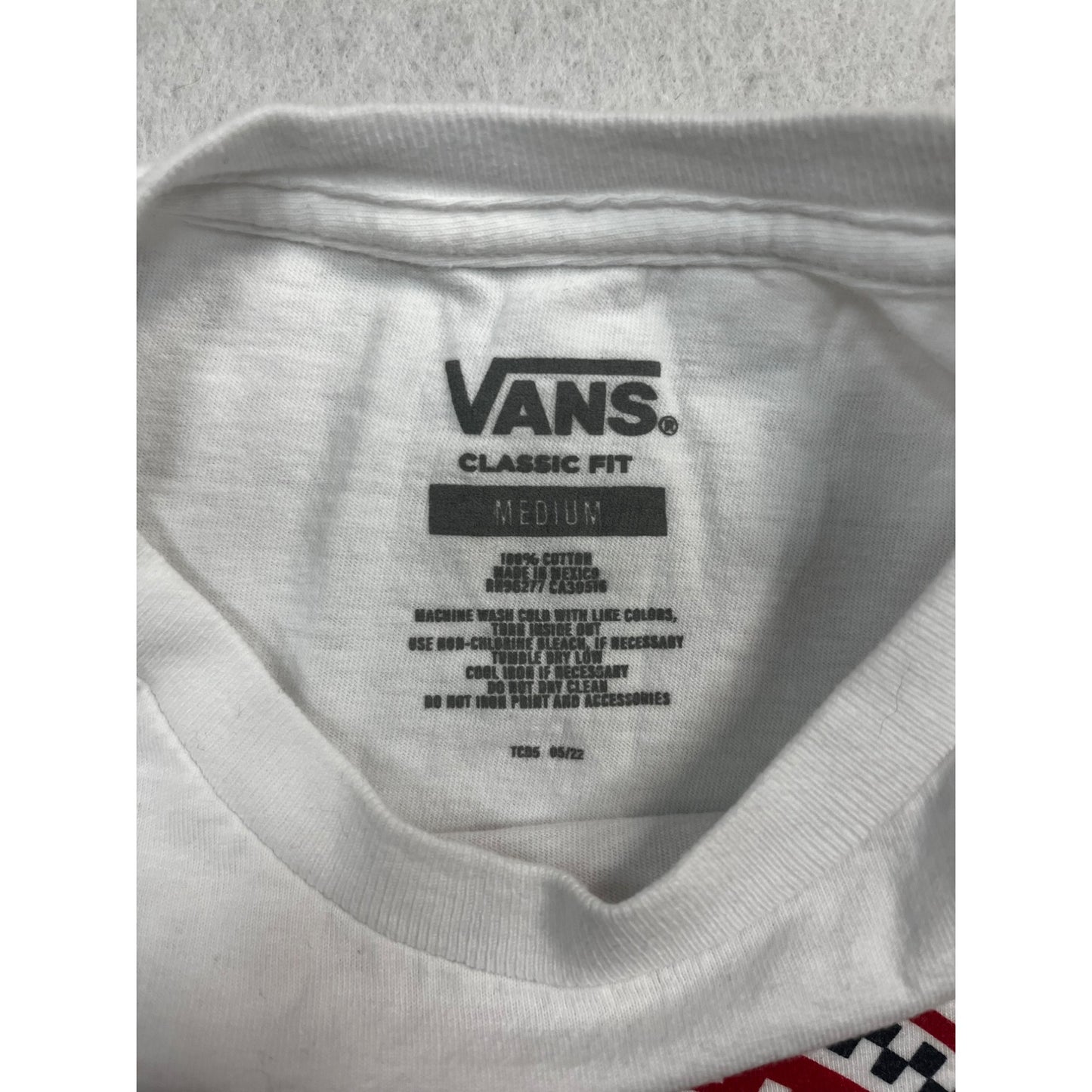 Vans Circle Checkered Classic T-Shirt #2646