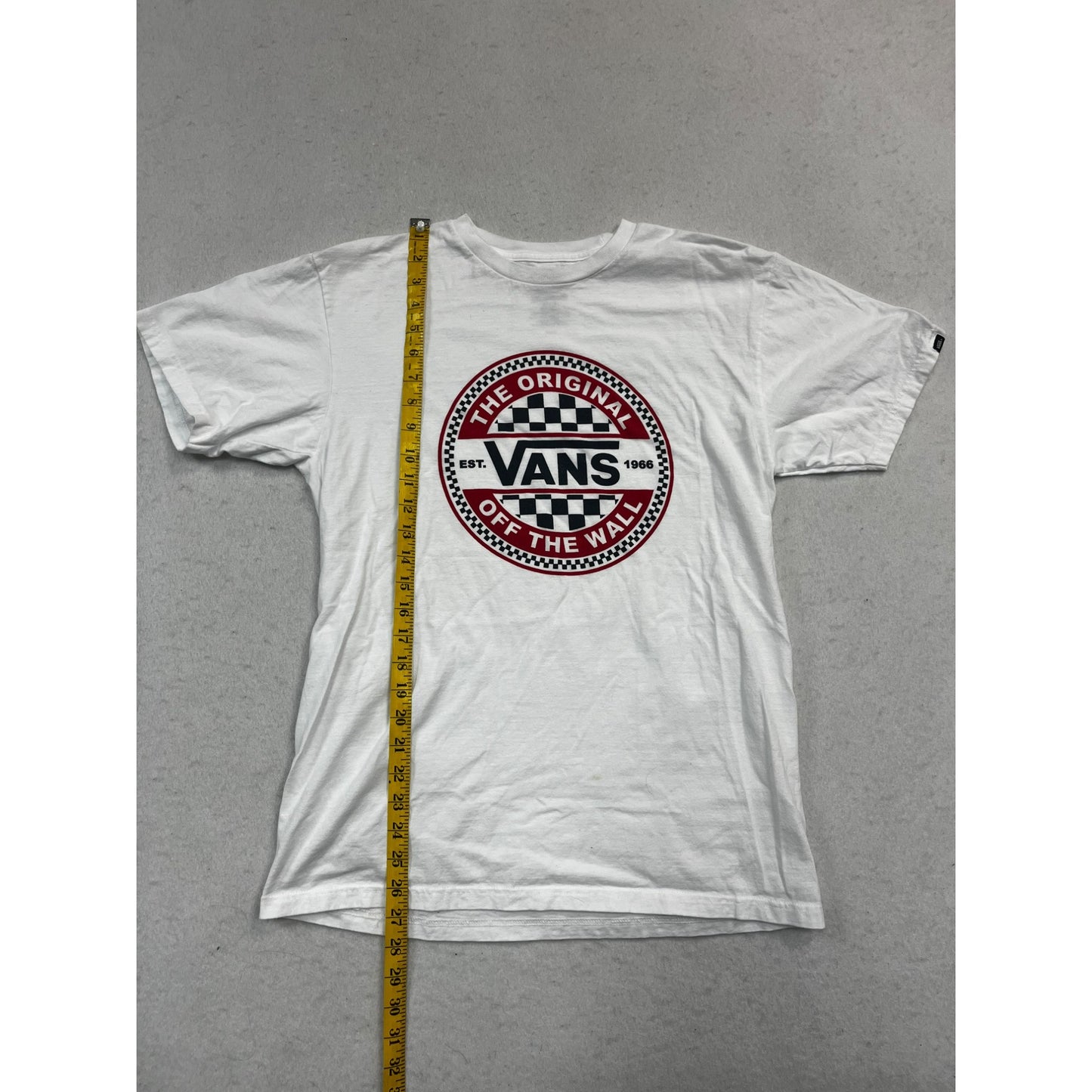 Vans Circle Checkered Classic T-Shirt #2646