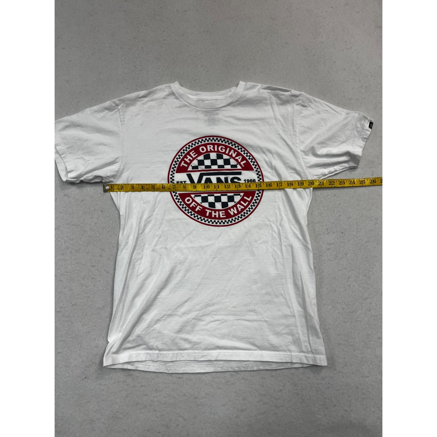 Vans Circle Checkered Classic T-Shirt #2646