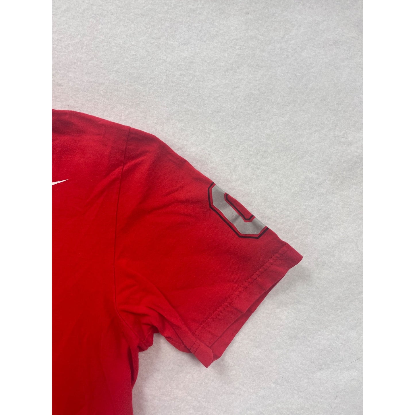 Nike Ohio State Red T-Shirt Medium Size Unisex 100% Cotton #6289