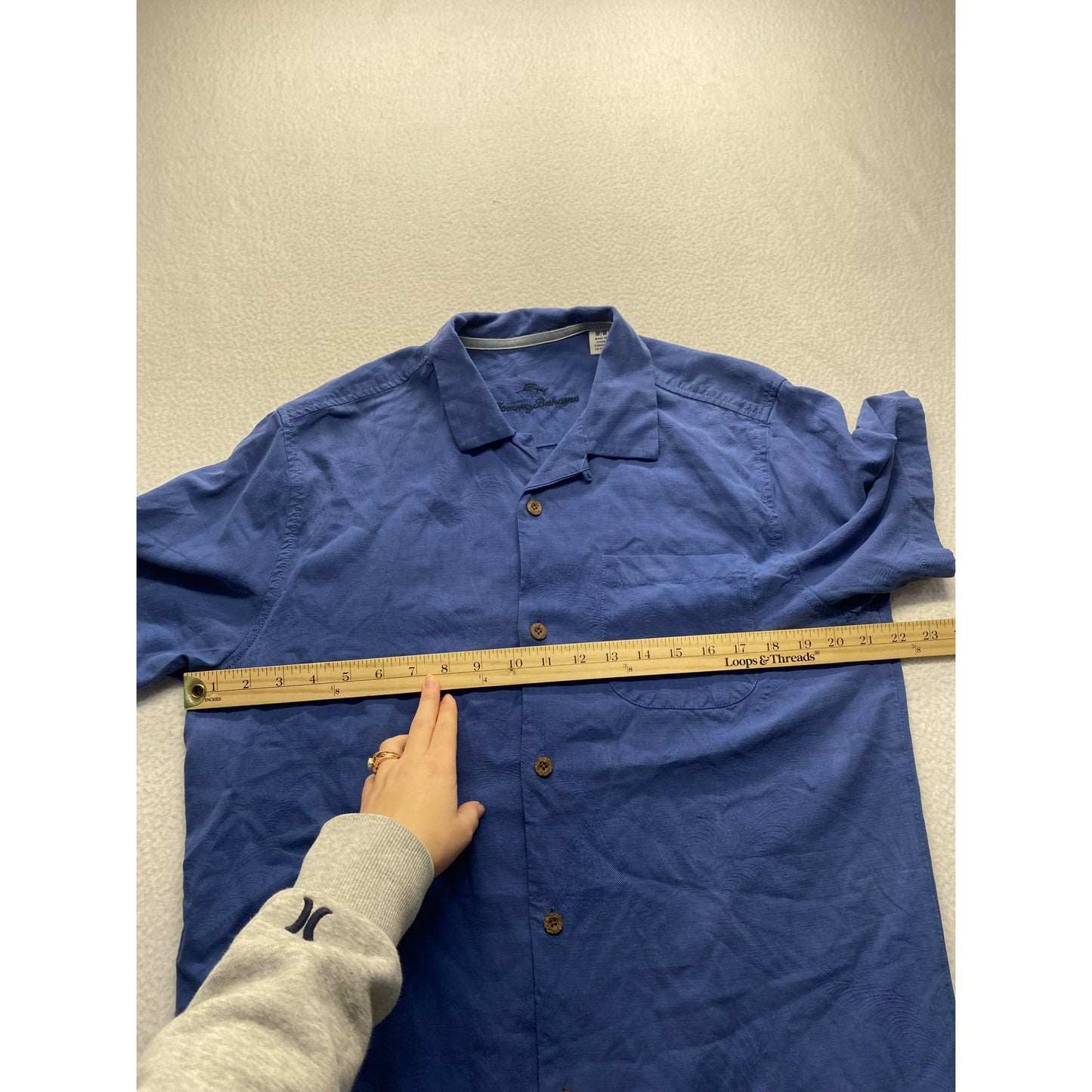 Men’s Silk Tommy Bahama Button Tee #5392