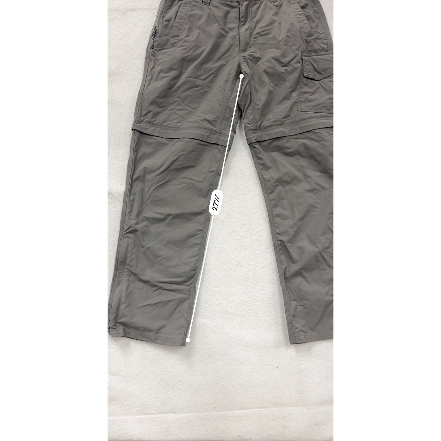 Mountain Khakis Mens Cargo Pants Gray Size 33x32 #8128