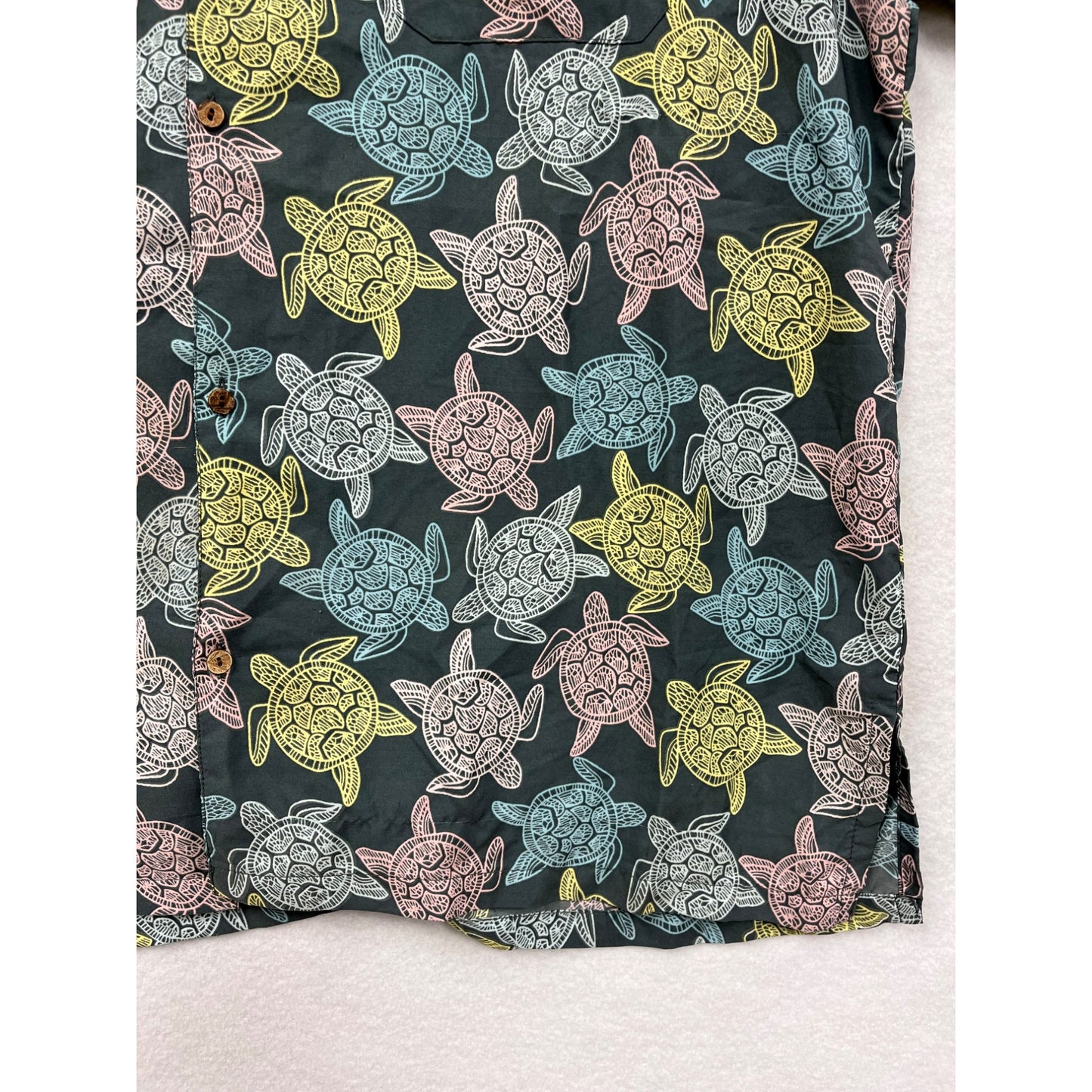 InGear Men’s XXL Turtle Print Short Sleeve Shirt #6090