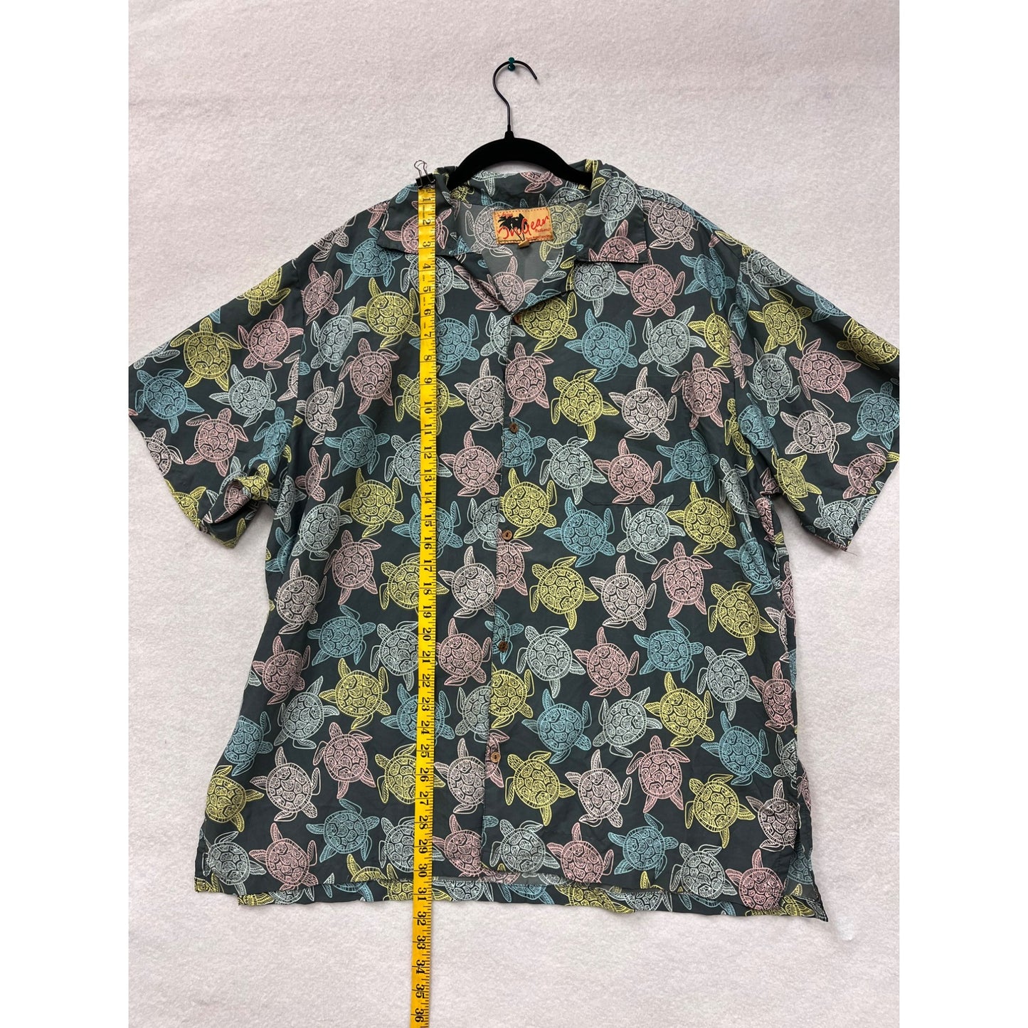 InGear Men’s XXL Turtle Print Short Sleeve Shirt #6090