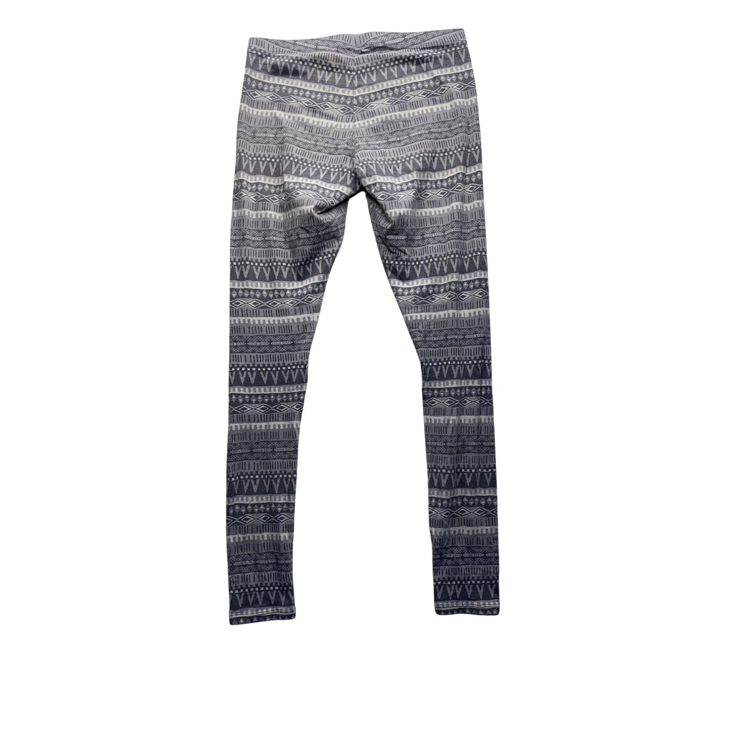 NFL Packers Womens Gray Leggings With Tribal Pattern & Logo #7303