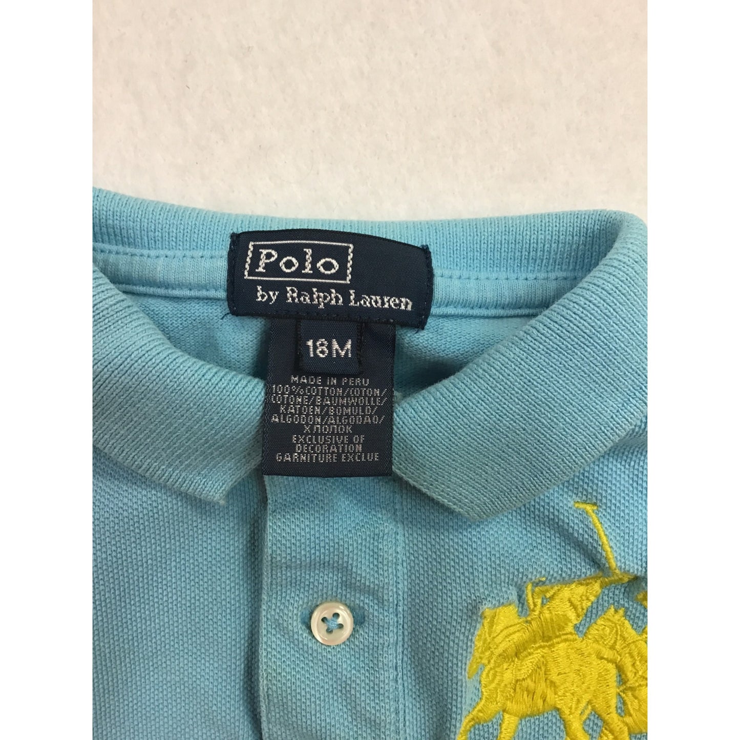 Vintage Baby Boy Polo Shirt