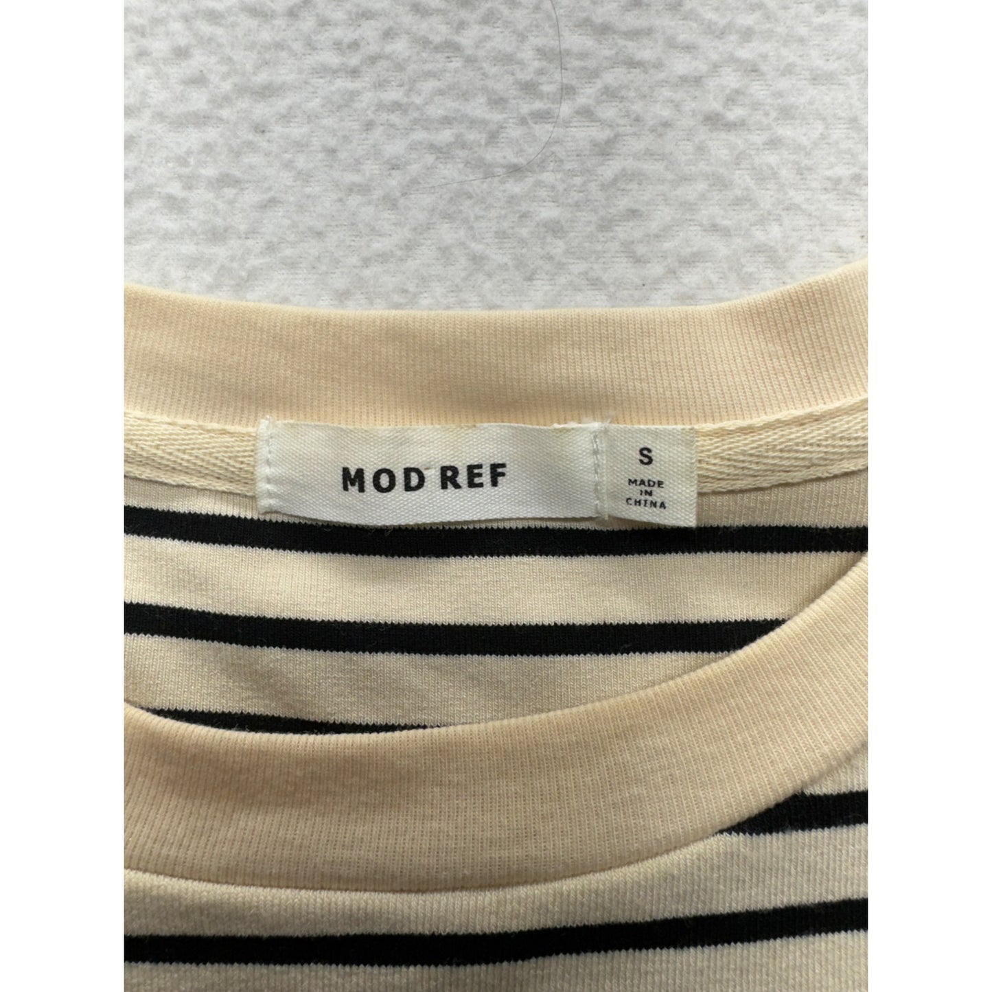 Women’s Mod Ref Striped Top #5818