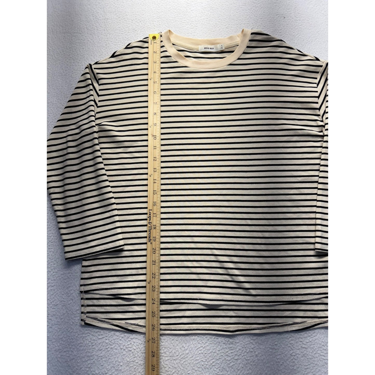 Women’s Mod Ref Striped Top #5818