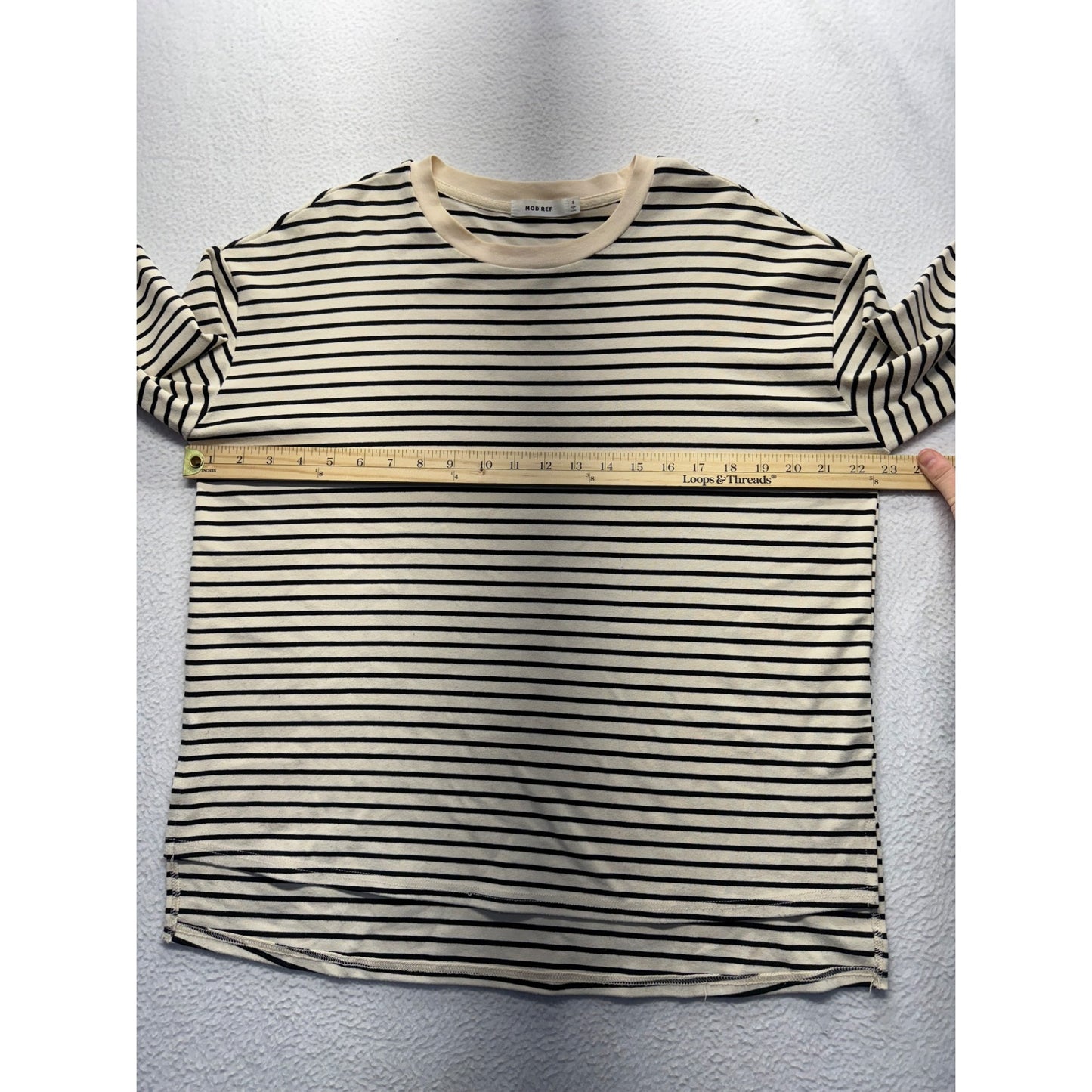 Women’s Mod Ref Striped Top #5818