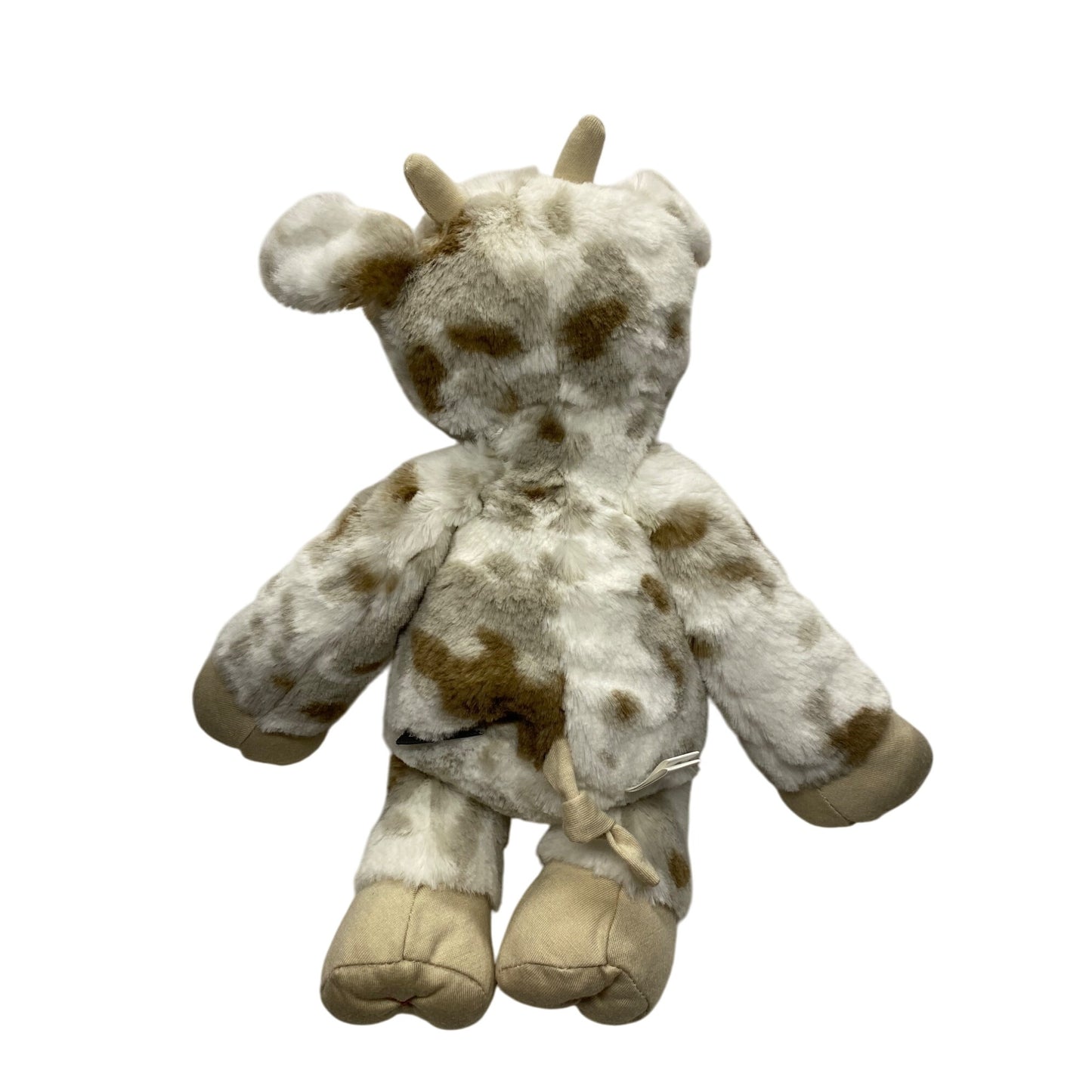 Cute Plush Cow Stuffed Animal With Heart "Moo Means Love You" Message #7376