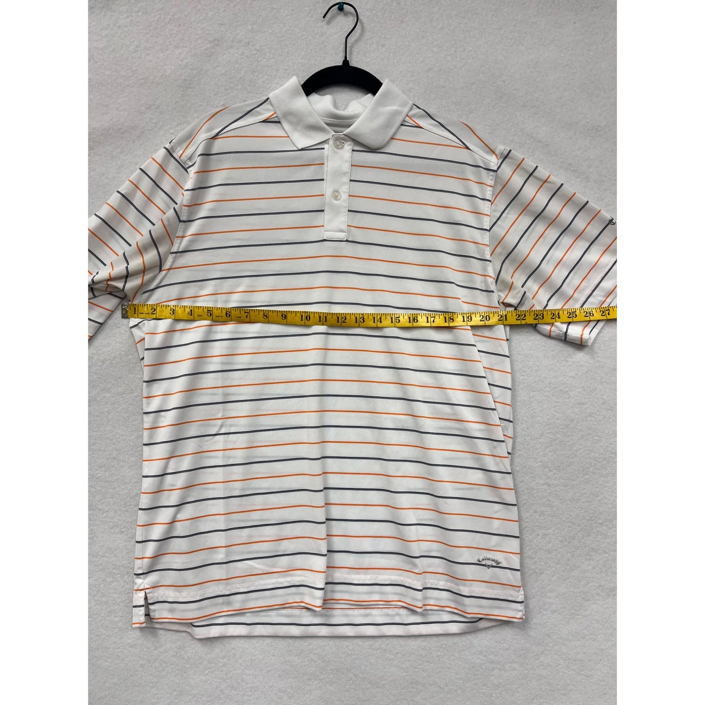 Callaway Mens Striped Golf Polo Shirt #6082