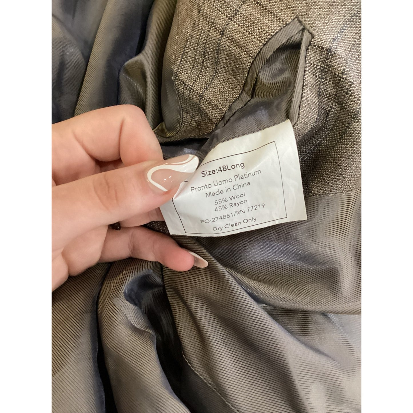 Pronto Uomo Platinum Blazer