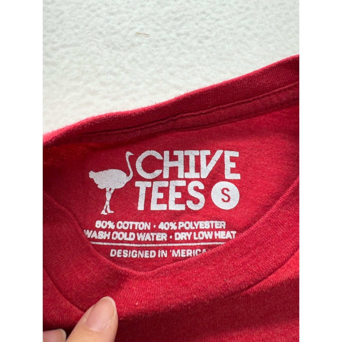 Chive Tees Red Champs Graphic Unisex T-Shirt #7562