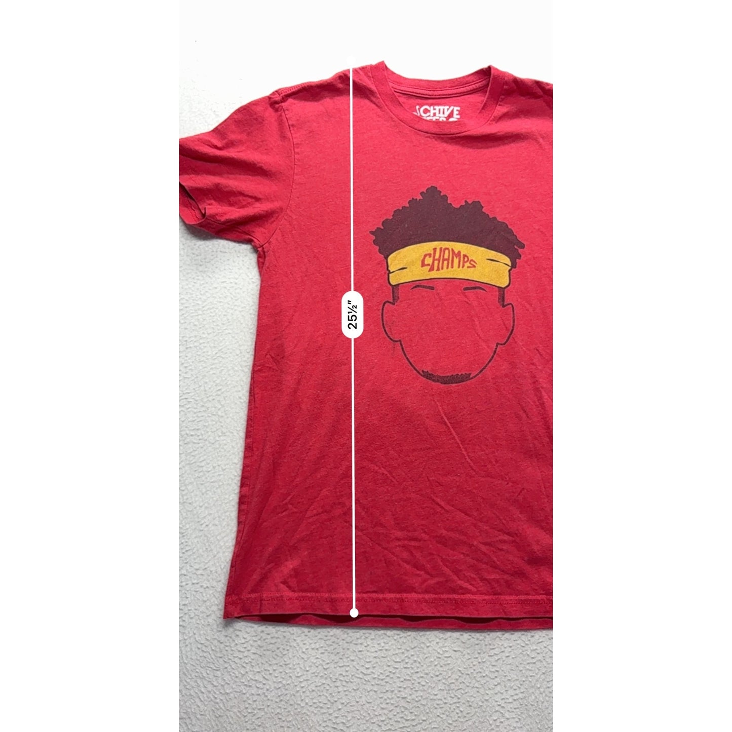 Chive Tees Red Champs Graphic Unisex T-Shirt #7562