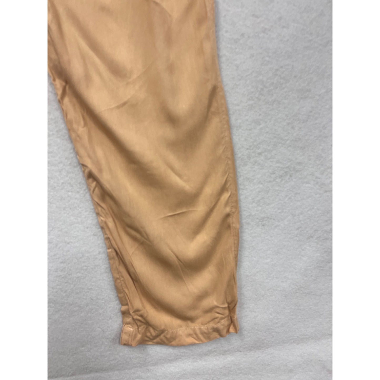 Rvca Womens Tan Elastic Waist SweatPants With Pockets #6621