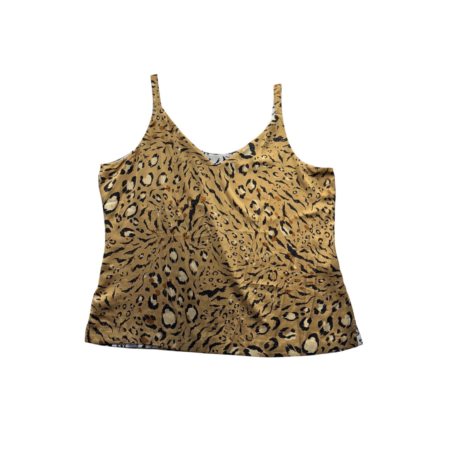 WHBM Leopard Reversible Camisole Tank Top #7993