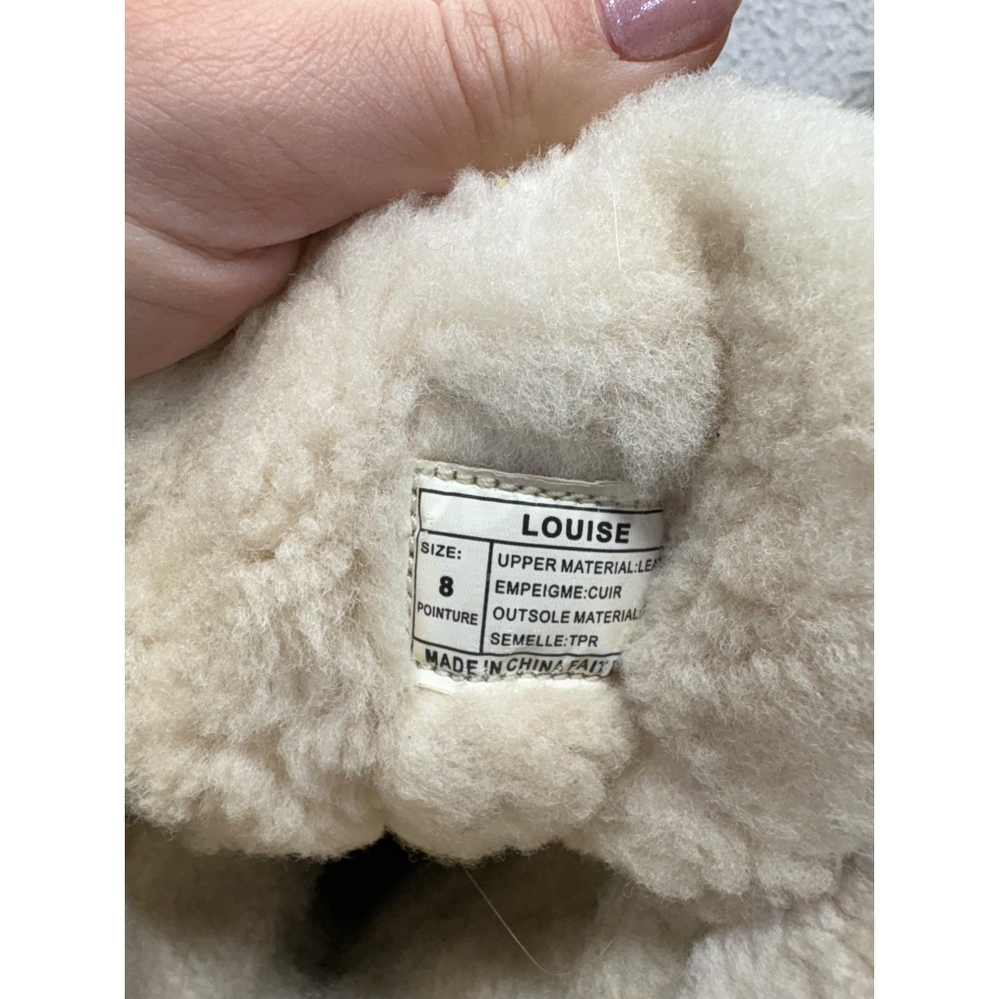 Royal Canadian Womens Fur-Lined Leather Winter Boots #7615