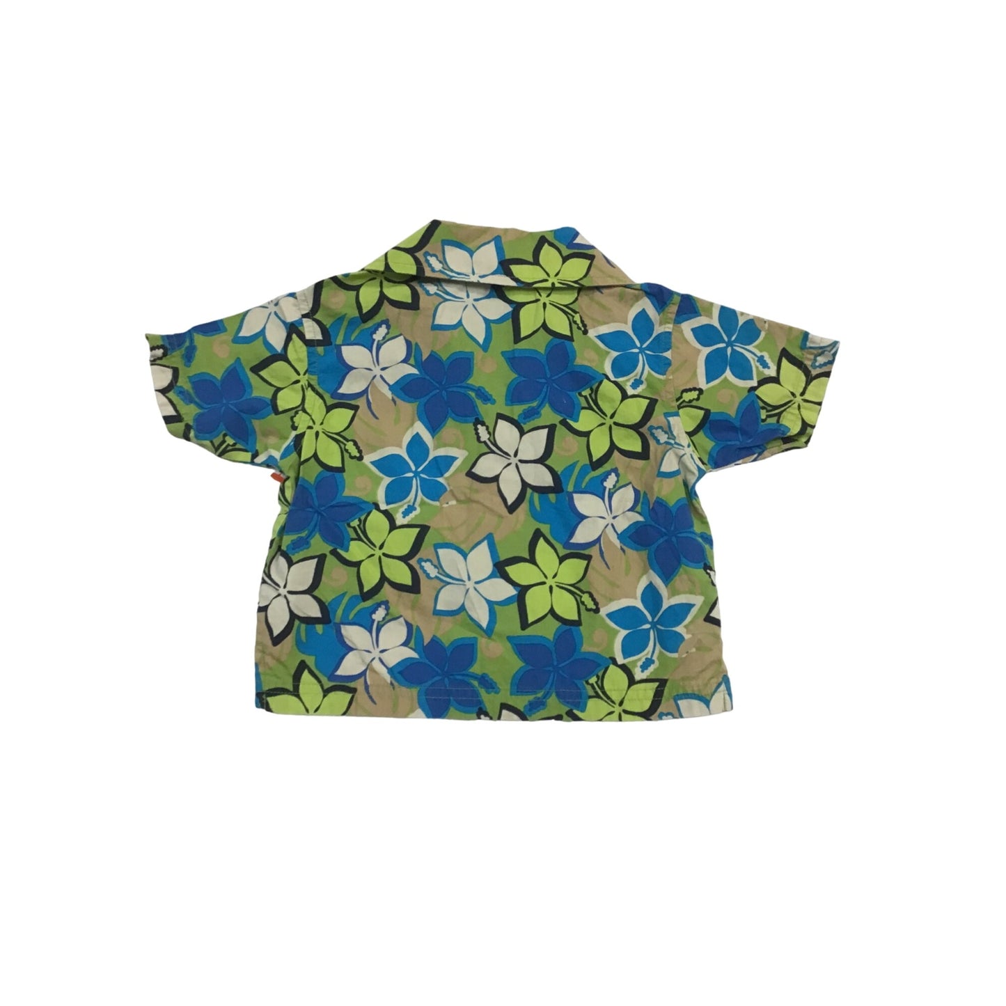 Baby Boy Tropical ButtonUp
