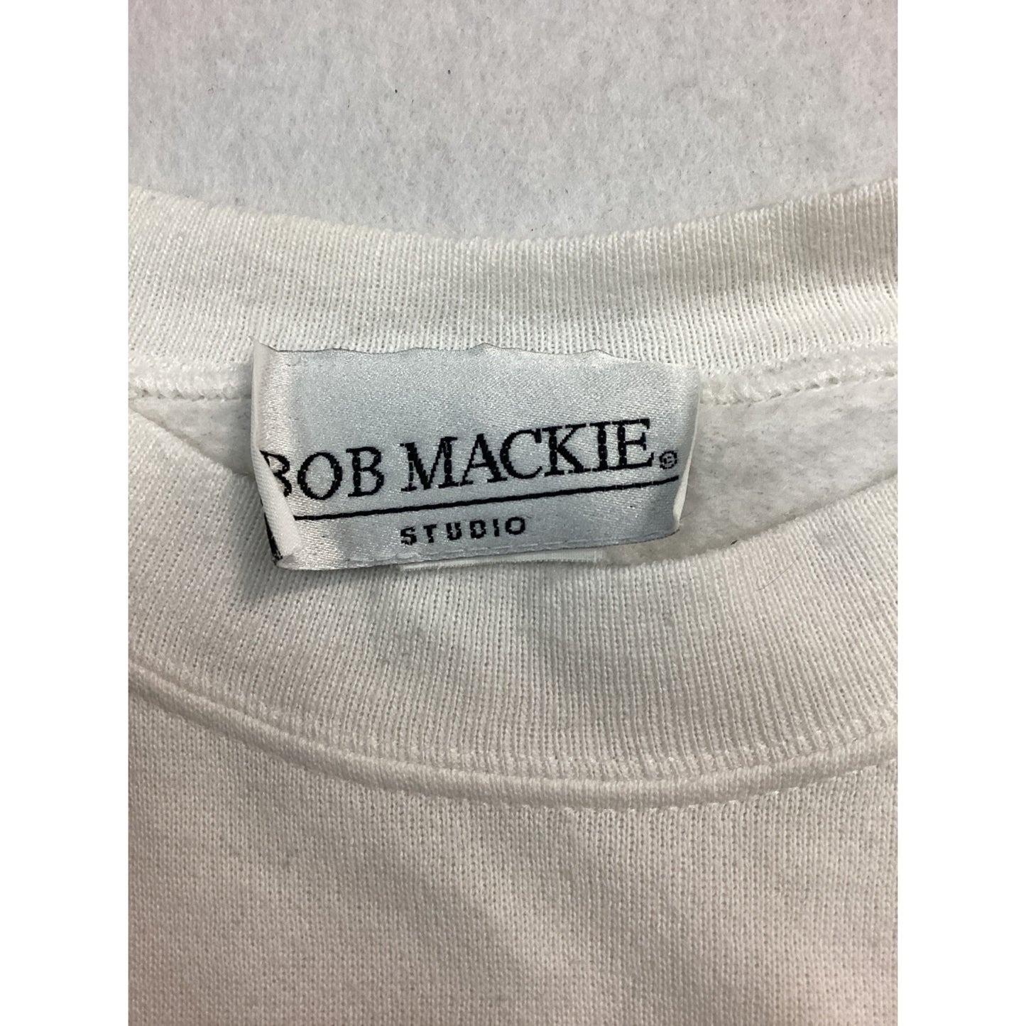 White Bob Mackie Golf Sweater