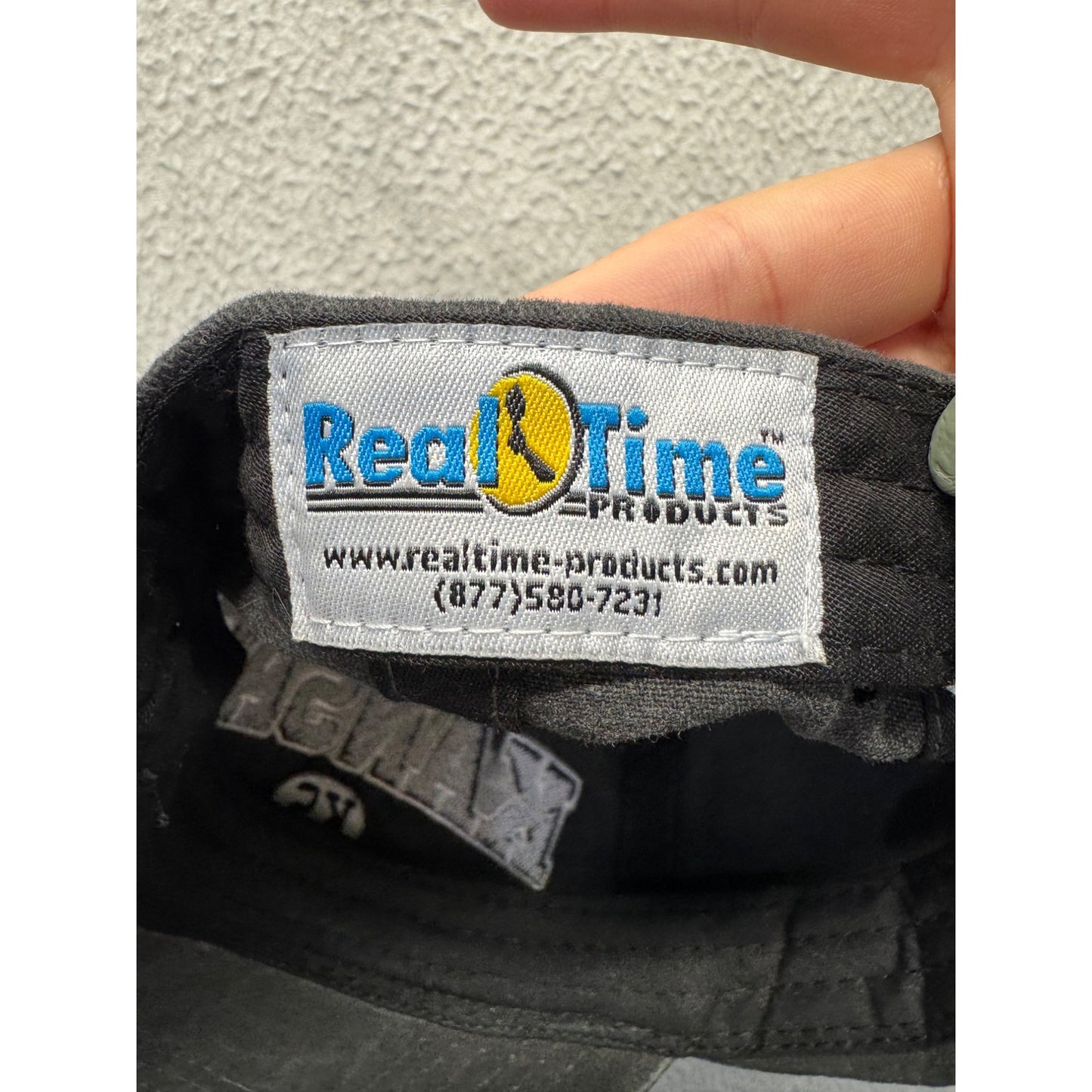 Kansas KS Black Adjustable Baseball Cap By Real Time Products #7850