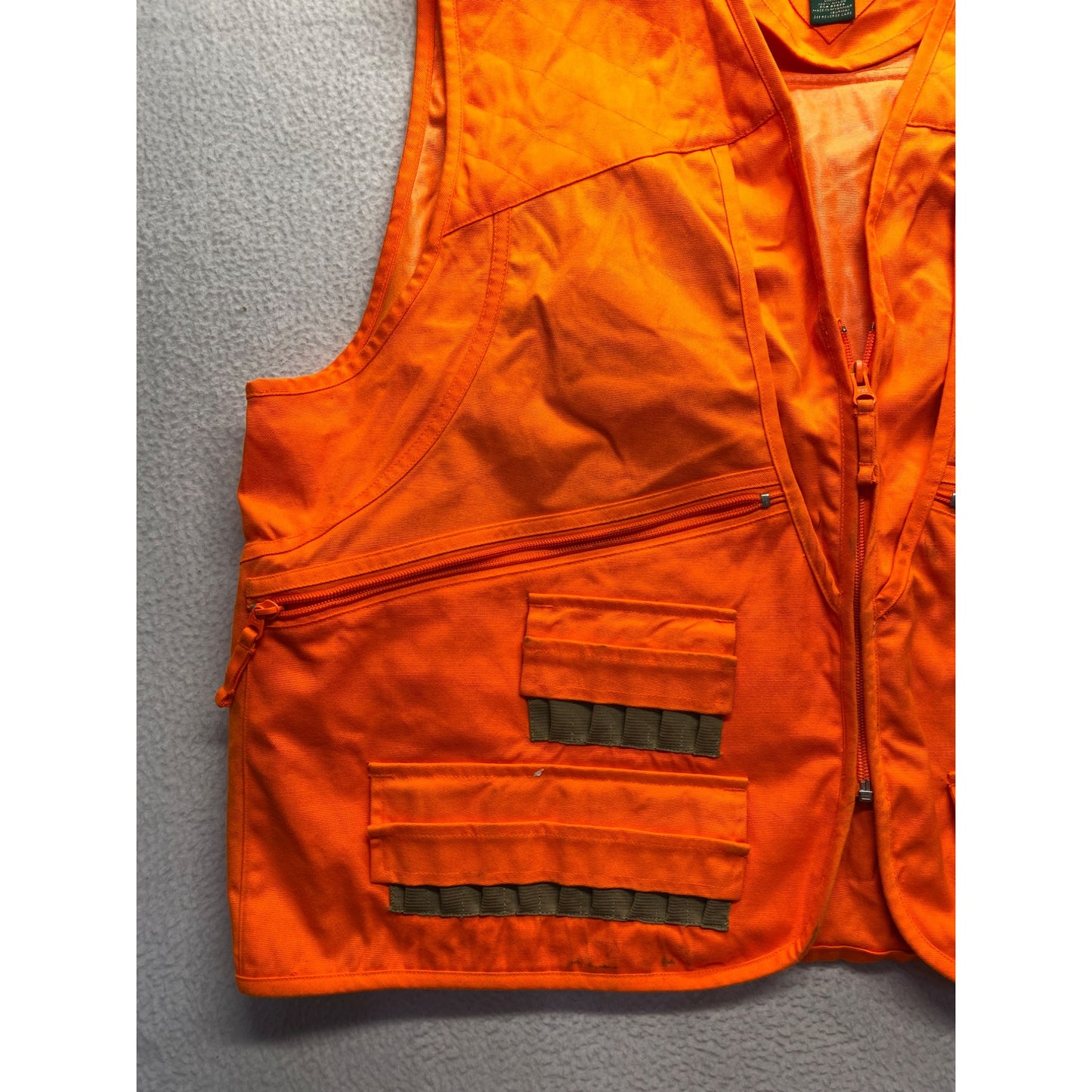 Vintage Guide Series Blaze Orange Hunting Vest #5997