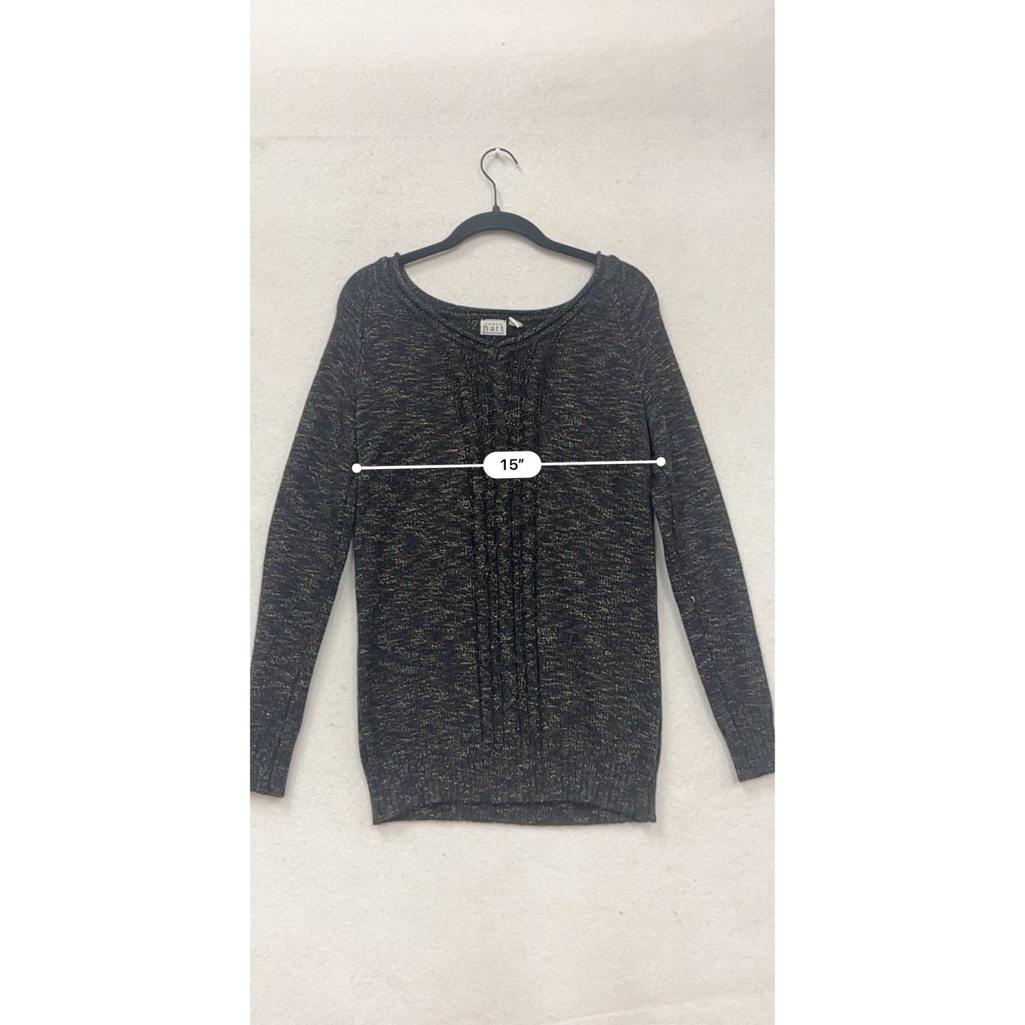 Keren Hart Multicolor Knit Sweater L #365A