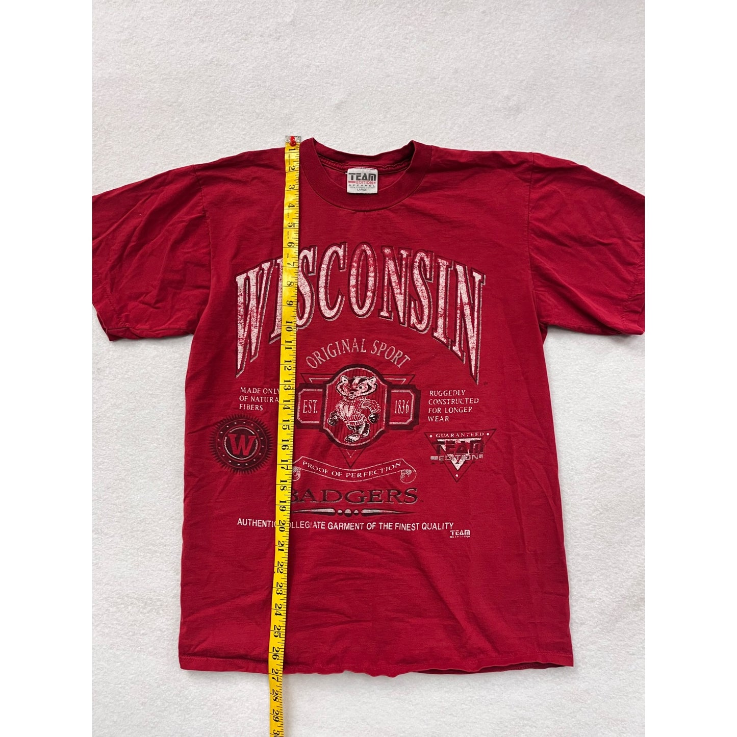 Men’s Vintage 90s Wisconsin Badgers Shirt #2790