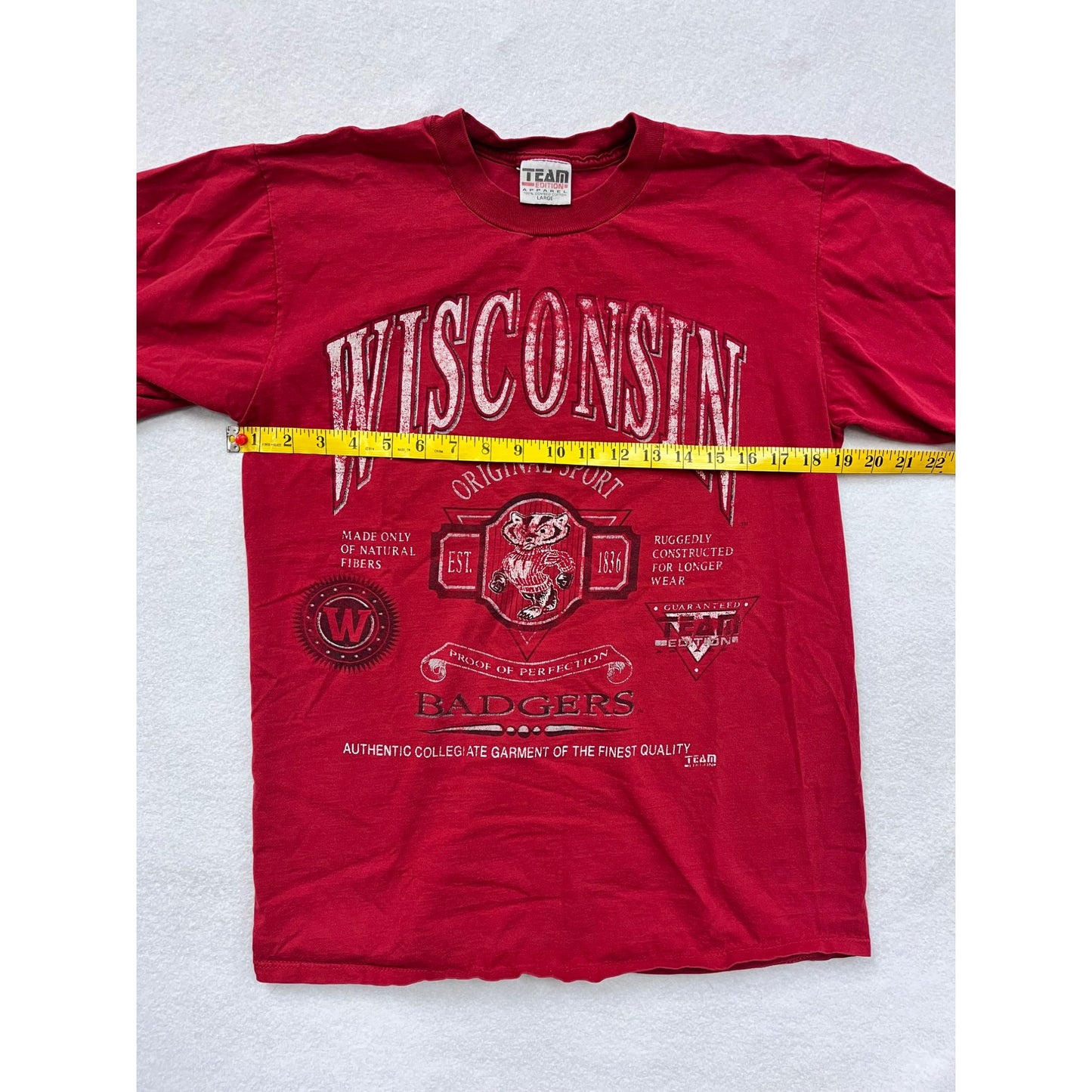 Men’s Vintage 90s Wisconsin Badgers Shirt #2790