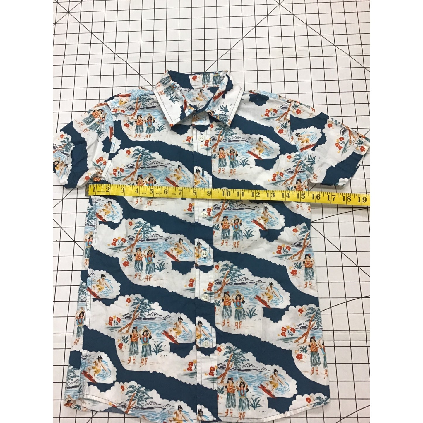Kid Boy Hawaiian ButtonUp