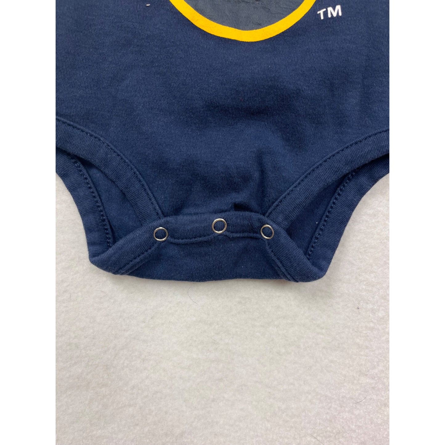 Milwaukee Brewers Baby Bodysuit Navy 0/3M Genuine Merchandise #6461