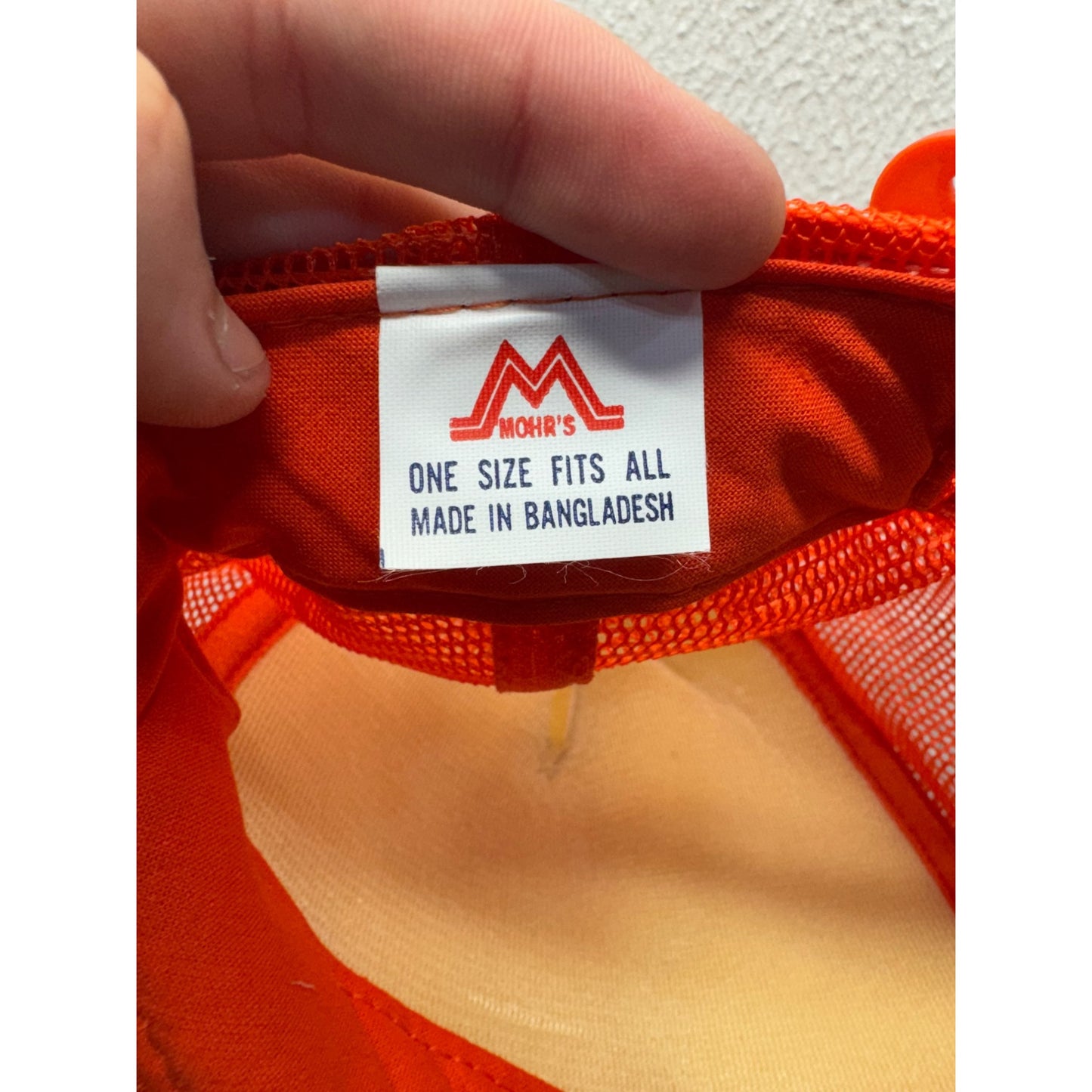 Good Sam Adopts A Highway Trucker Hat Orange & White Mesh Snapback Cap #9698