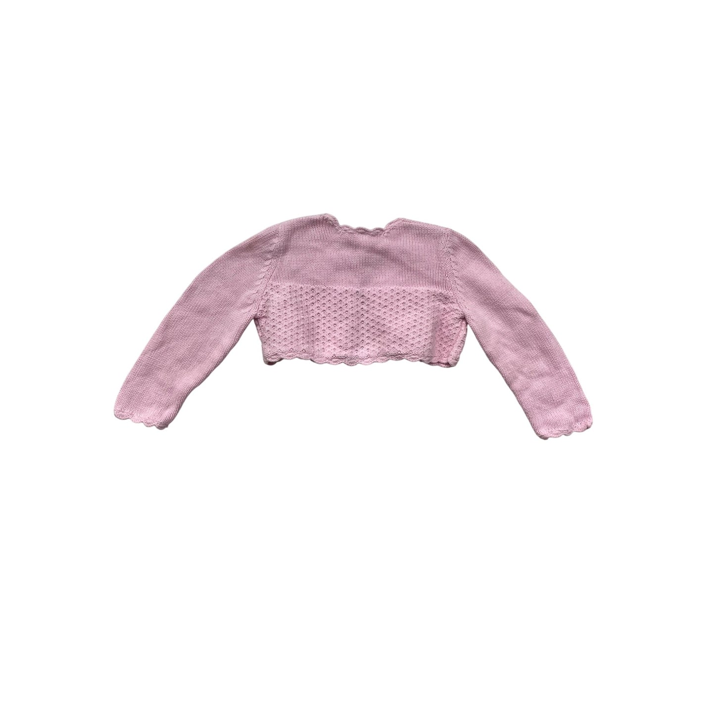 Carters 24month Baby Girl Pink Knitted Cardigan #6302