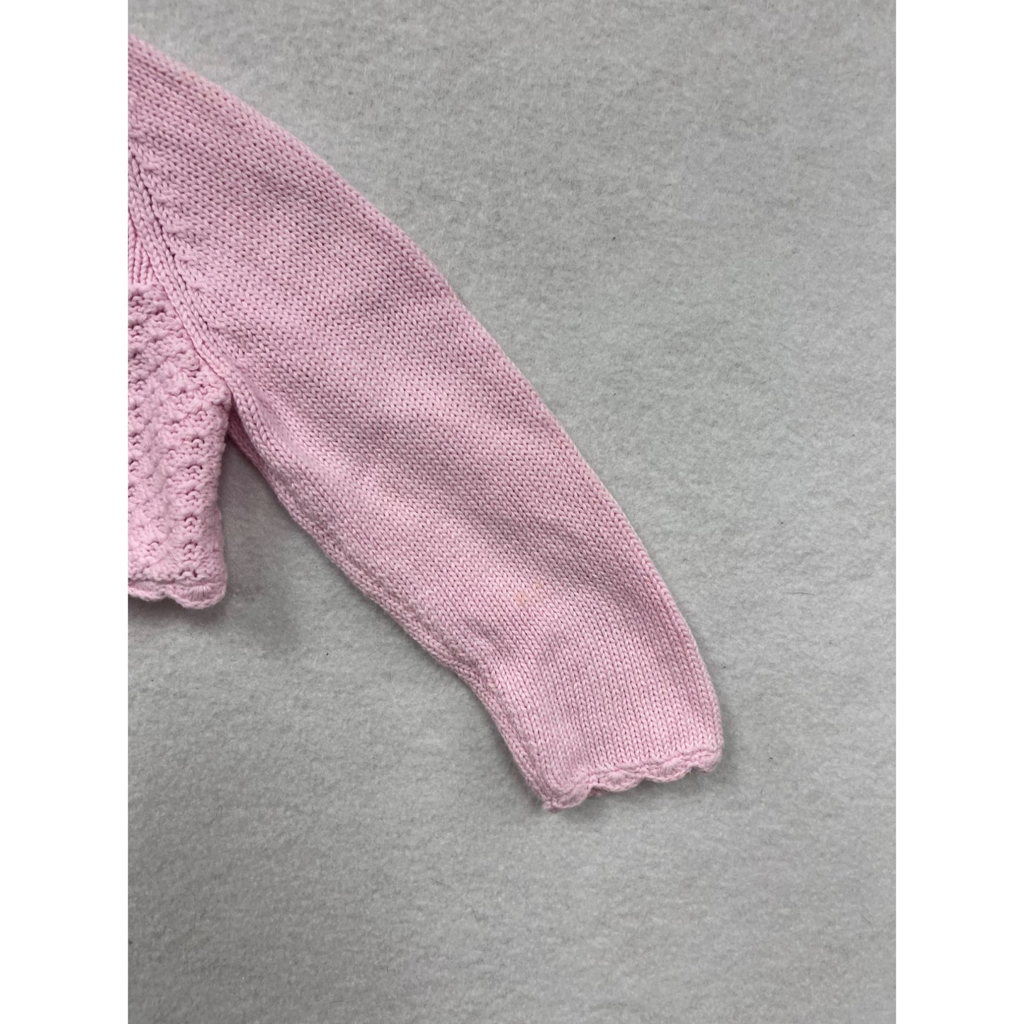 Carters 24month Baby Girl Pink Knitted Cardigan #6302