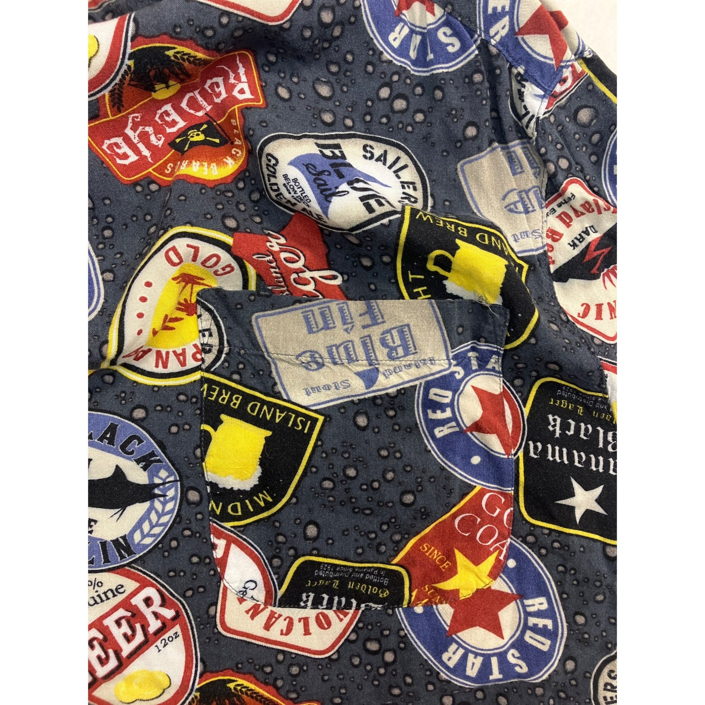 Men’s Beer Button Up
