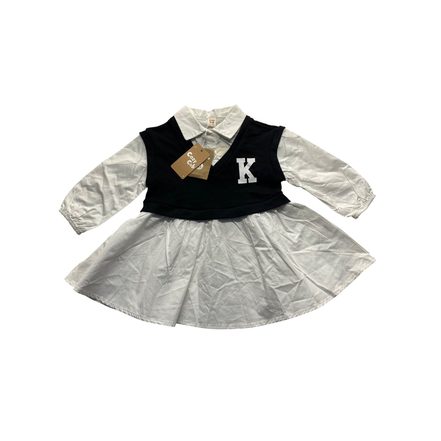 *NWT* Cozy Cub Cheer Style baby dress #5573