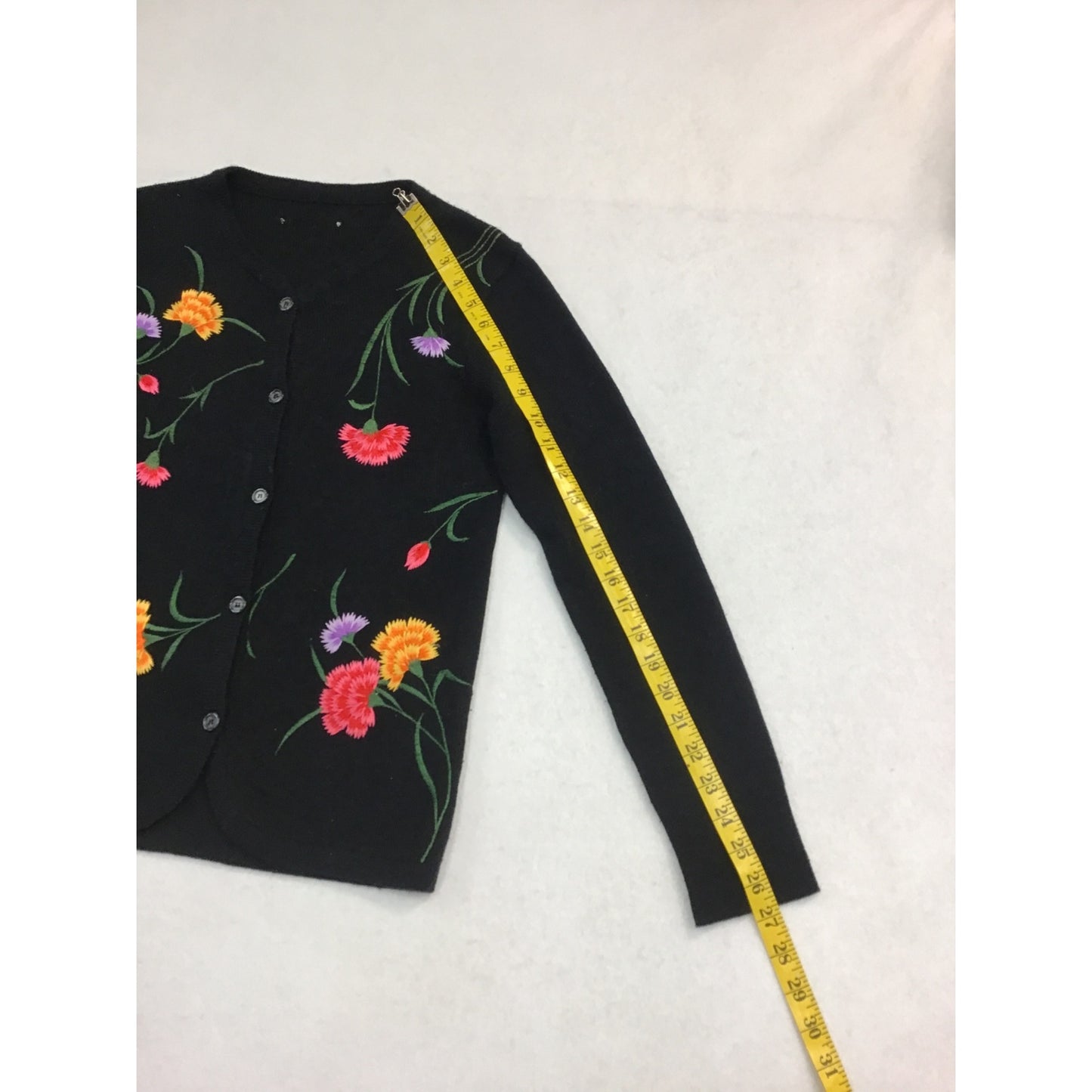 Embroidered Floral Cardigan