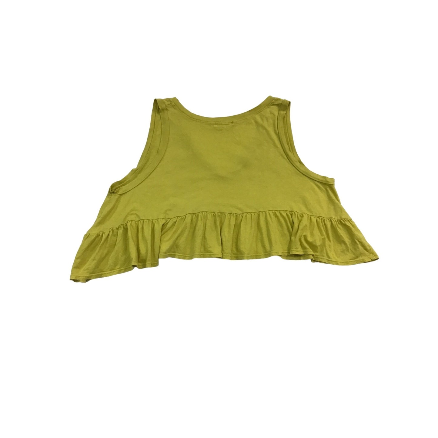 Women’s Lose Fitting Ruffled Crop-Top