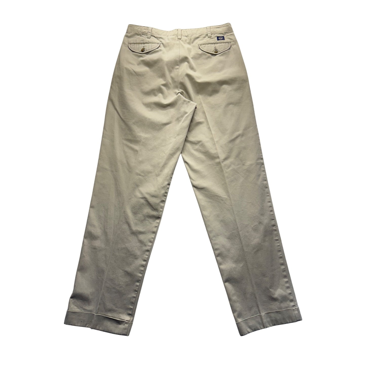 Dockers Mens Classic Fit Khaki Cotton Pants W34 L34 #7783