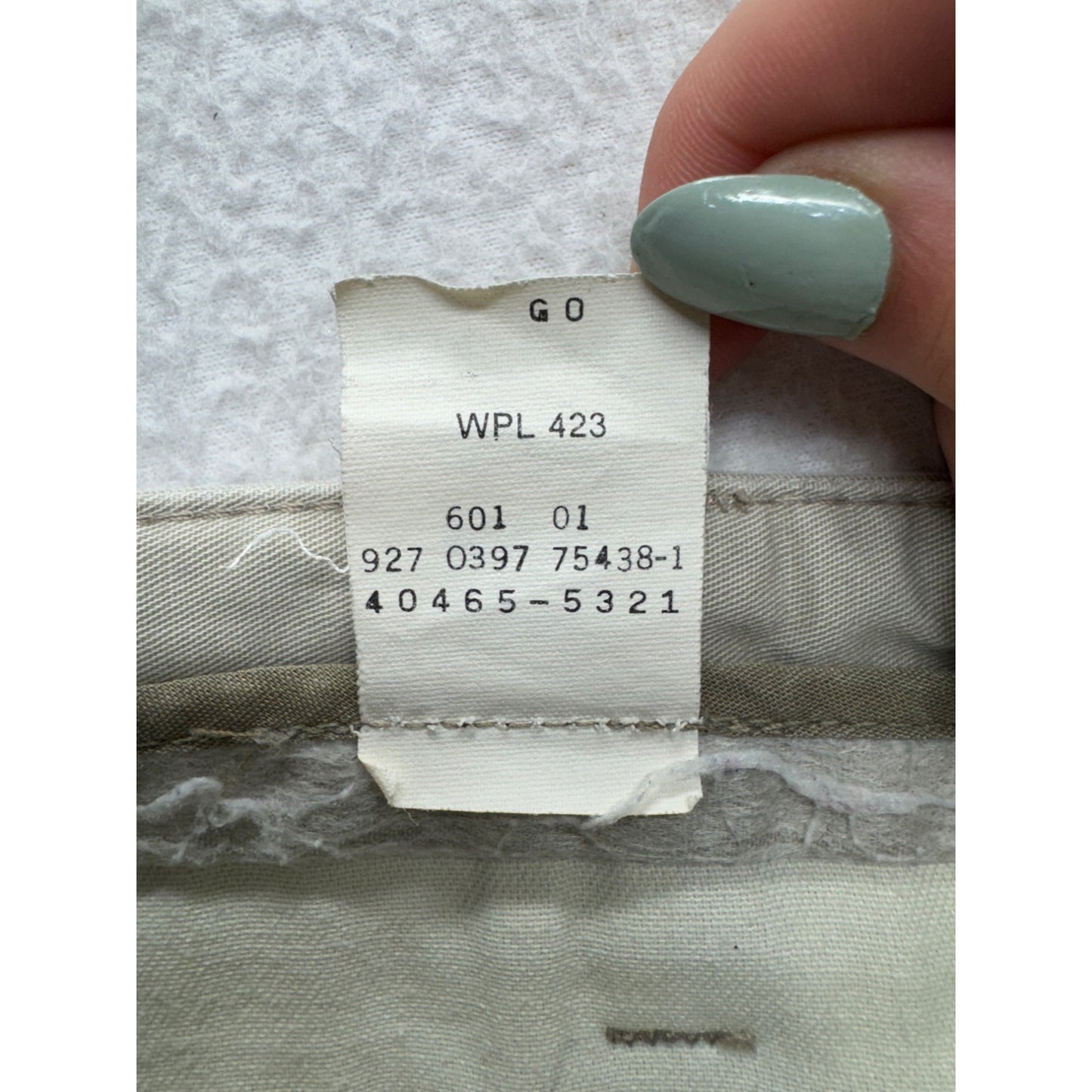 Dockers Mens Classic Fit Khaki Cotton Pants W34 L34 #7783