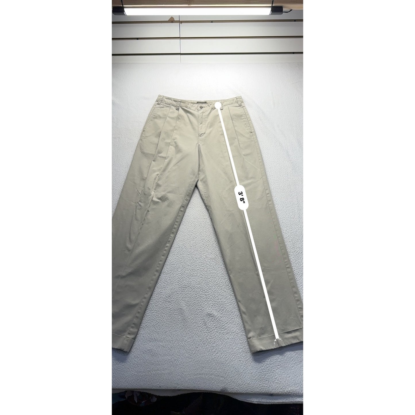 Dockers Mens Classic Fit Khaki Cotton Pants W34 L34 #7783