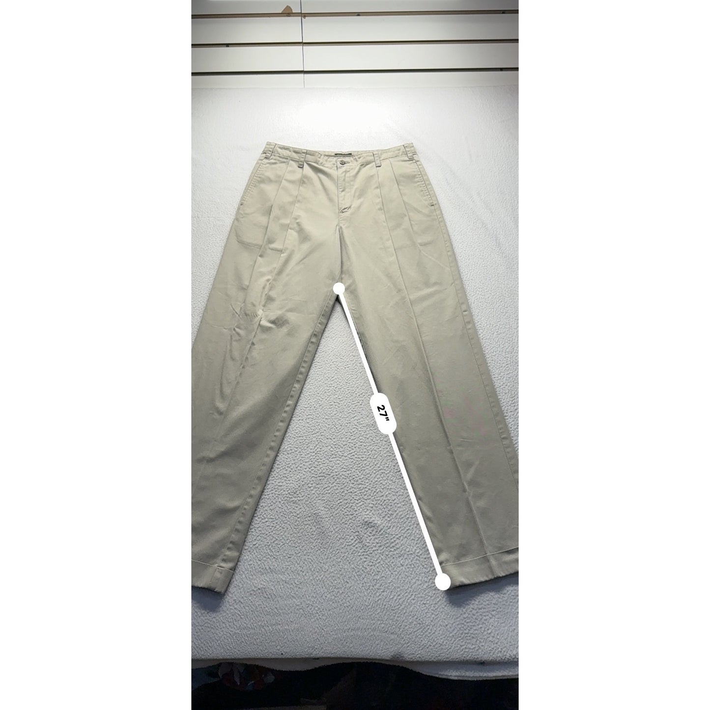 Dockers Mens Classic Fit Khaki Cotton Pants W34 L34 #7783