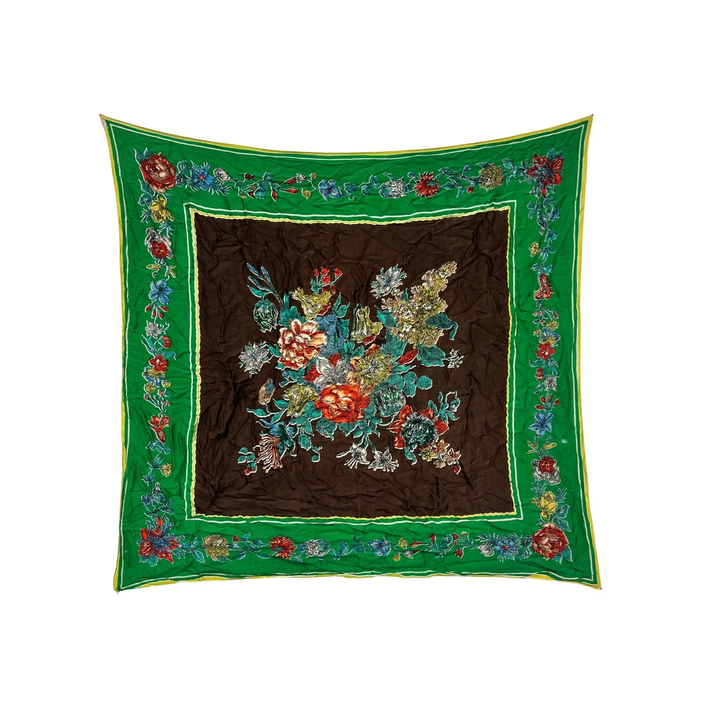 Women’s Vintage Floral Scarf #6026