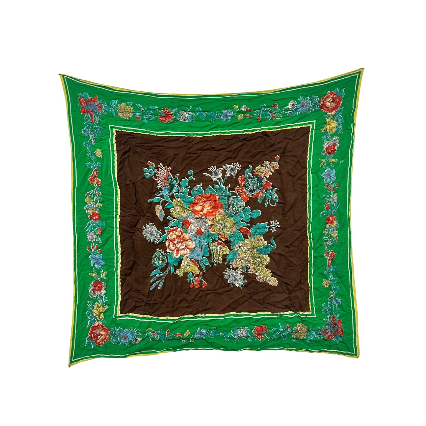 Women’s Vintage Floral Scarf #6026